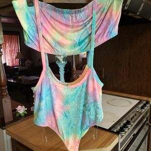 Goodtime USA tie dye bikini size 3x